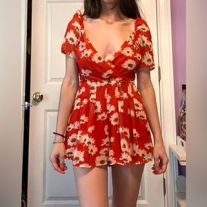 Urban Outfitters Floral Romper
